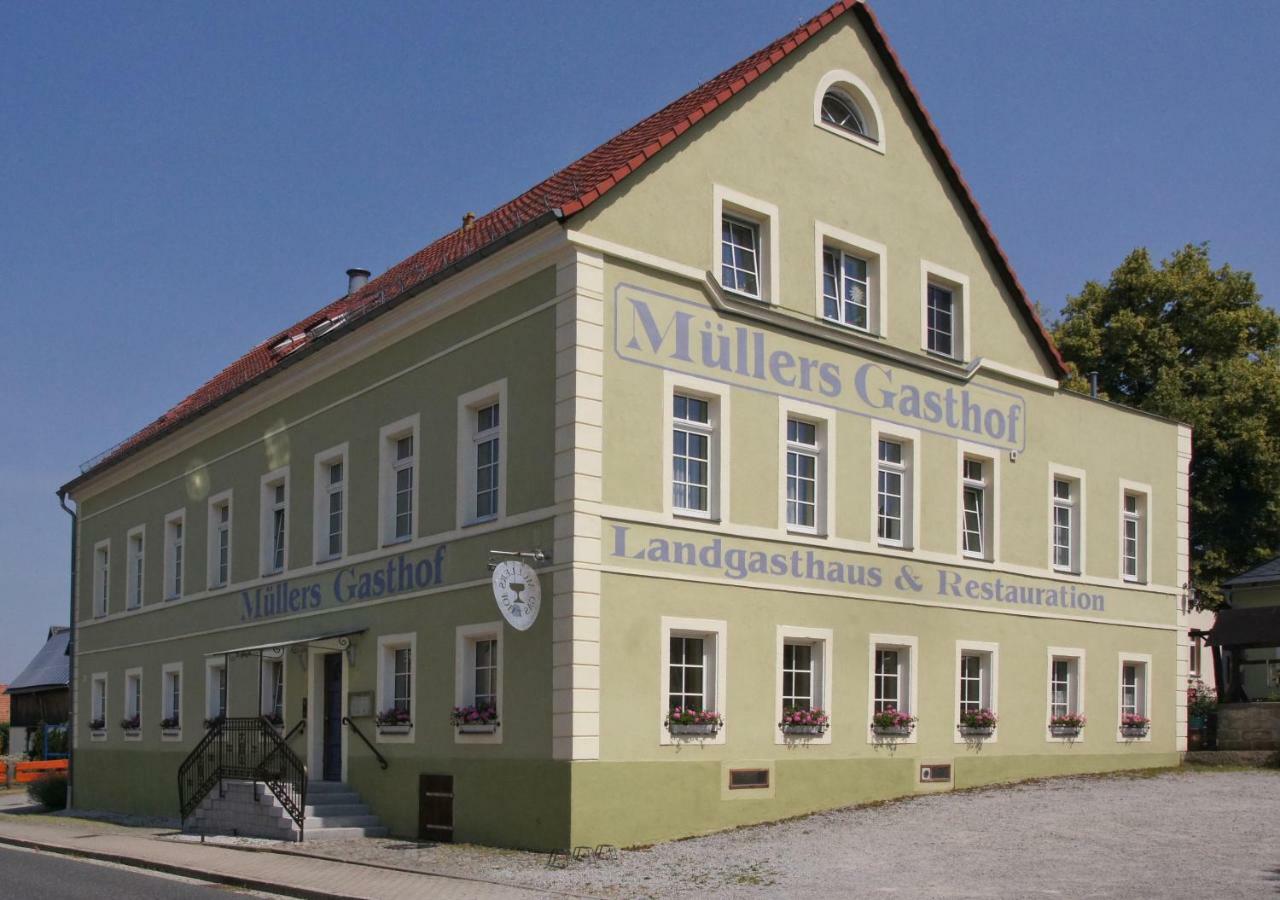 Landgasthaus Muellers Gasthof Радеберг Экстерьер фото